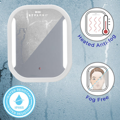 Clear View Anti-Fog Heated Bathroom Mirror