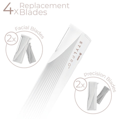 2-in-1 Light Up Sonic Dermaplane & Trimmer