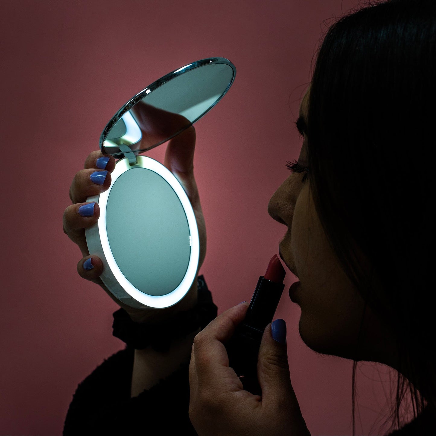 STYLPRO Flip 'n' Charge Power Bank LED Mirror